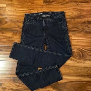 NWOT AG ADRIANO GOLDSCHMIED Prima Ankle Pintucked Jean